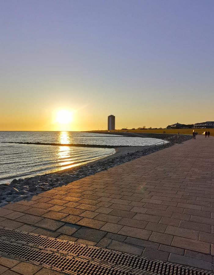 Ferienwohnung An Der Barlter Muehle Im Ersten Og Naehe Nordsee 외부 사진